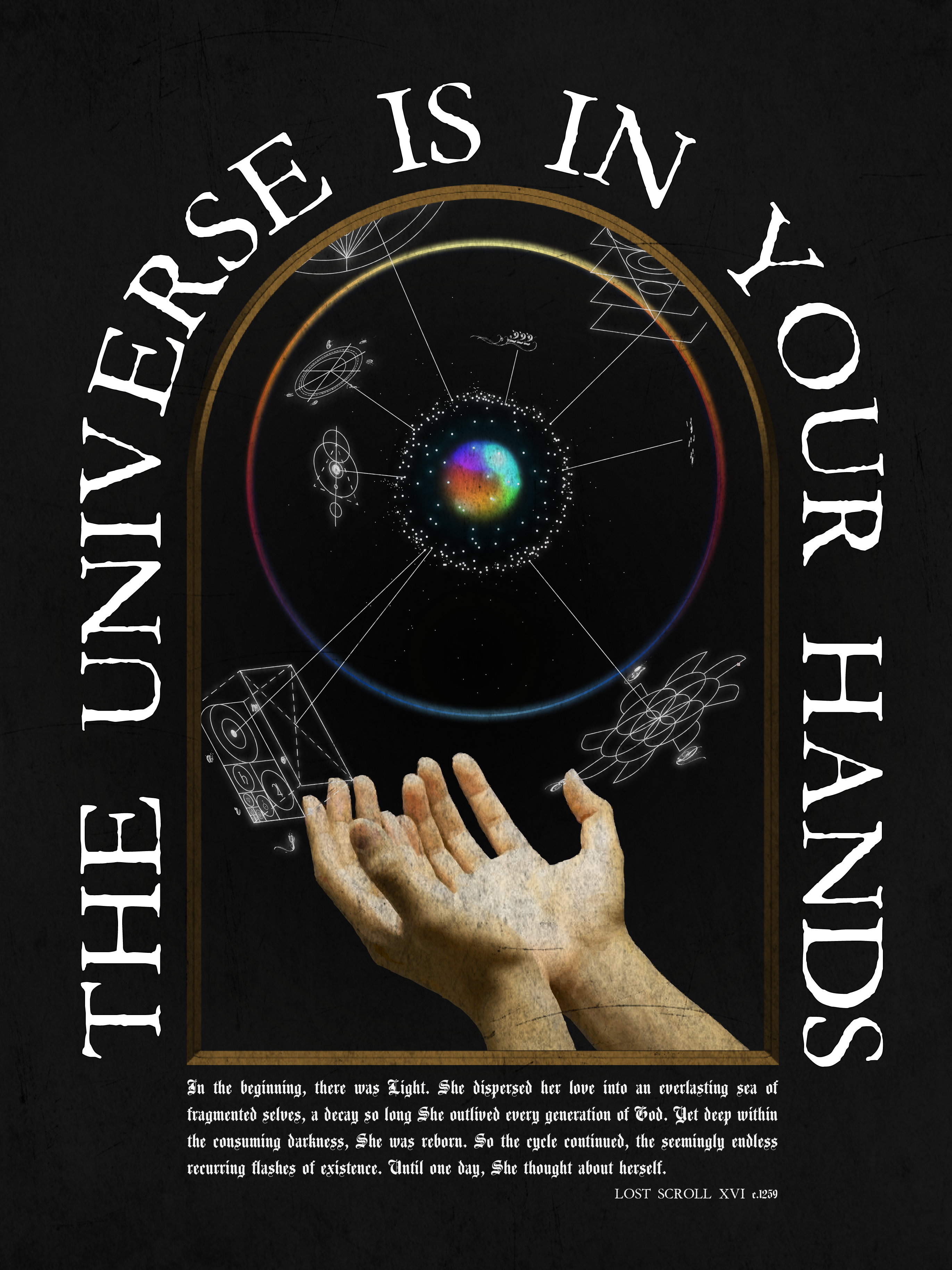 THE UNIVERSE IS IN YOUR HANDS